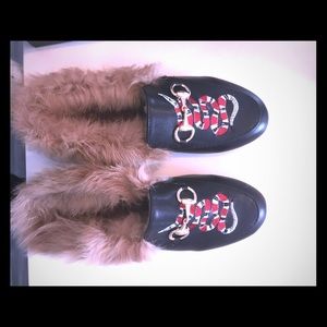 Faux Gucci Loafers